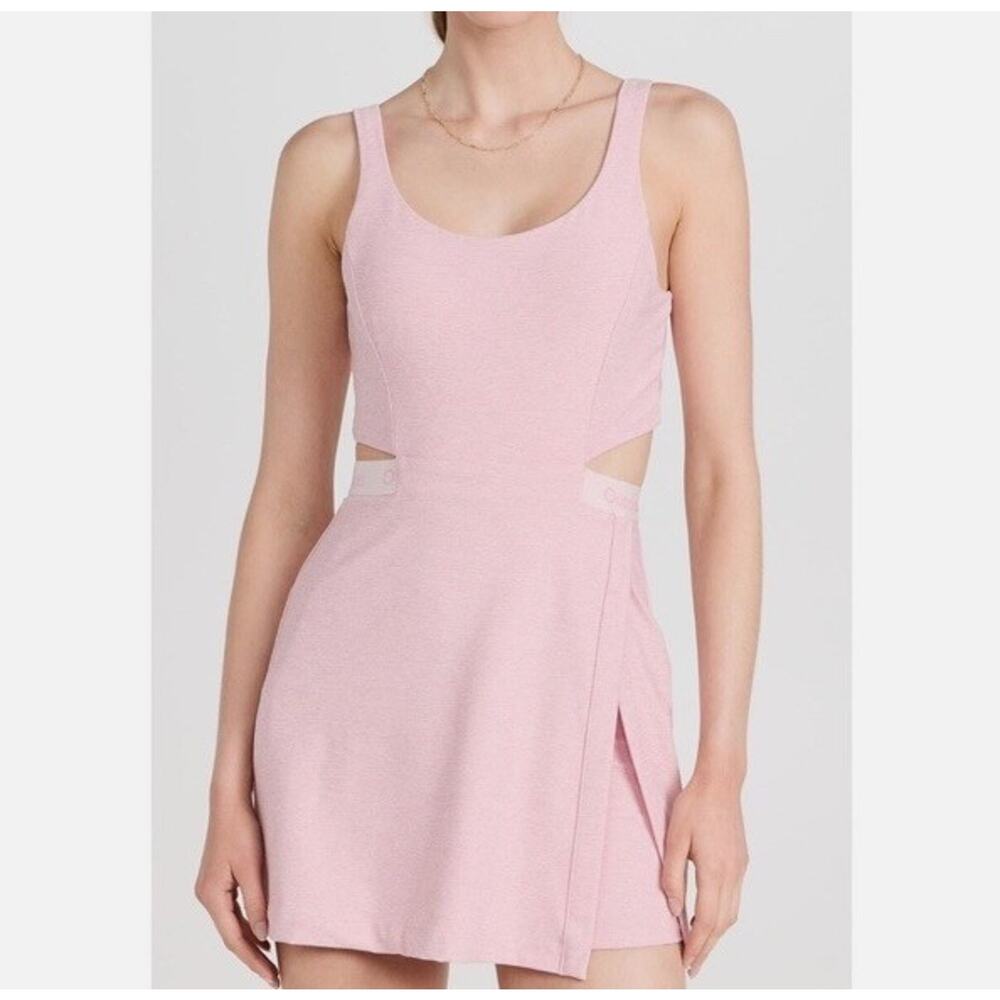 Outdoor Voices Pinkfinch Court Dress Skort Lined Medium Preppy Athleisure